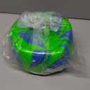 adidas MLS Soccer Ball (5, Green/Glory Blue/Solar Blue)