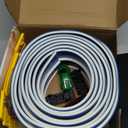 15 Ft Flexible Race Car Track (Daytona Blue) for Kids,Flex Track Starter Set Compatible with Hot Wheels and Diecast 1/64th Cars,Portable Racetrack Roll Up Race Track with 4 Racecars and Suction Cups