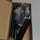 Adjustable Tabletop Easel Stand, Picture Easels for Display Up to 29" H, Metal Picture Frame Holder Stand Table for Art, Photo (Black)