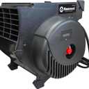 Mastercool 300 CFM Blower Fan (20300-A), Cools & Dries, 3-Speed, Impact-Resistant ABS, Adjustable Feet, 2 Grounded Receptacles, 8.5 ft. Cord