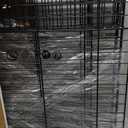 VECELO Full Size Bed Frame with Headboard, Upholstered Button Tufted Platform Bedframe with Wood Slats Support, No Box Spring Needed, Aegean Blue