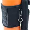 SACSTAR Magnetic Water Bottle Sleeve Bag with Large Pocket Phone Holder, Attach it to Any Equipment, Gym Essentials Accessory