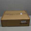 Elbourn Folding Side Table End Couch Tables,Metal Frame C-Shaped TV Stand for Sofa Living Bedroom Bedside Coffee Small Spaces(Vintage Wood Color) (Large)