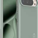 TUDIA MergeGrip Case for Google Pixel 10 / Pixel 10 Pro Cases 2025  [Military Grade Drop Tested] Dual Layer Rugged Slim Shockproof Heavy Duty Protective Phone Cover - Green Lily