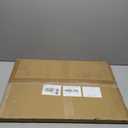 Tempered Glass Desk Pad, 24" x 18" Clear Glass Desktop Mat for Keyboard and Computer Nounitor, Desk Pad with Dry-Erase Surface, Table Top Protector for Home & Office