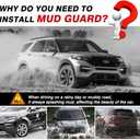 Autorder Mud Flpas Splash Guards for Ford Explorer 2020-2025 2026 Accessories Mudflap Fender Flares Front and Rear Mud Guard Set 4PCS