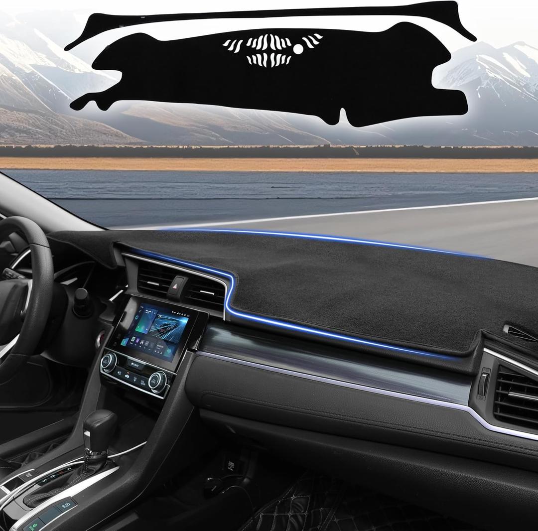 YYCKE Dash Cover Mat Custom Fit for 2023 2024 2025 Kia Sportage Accessories Dashboard Pad Carpet Protector