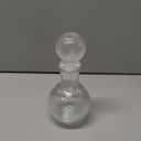 European Glass Bottle with Airtight Stopper, Liquor Decanter, 8 Ounce