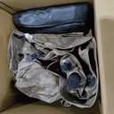 INTEX 28425EH PureSpa Bubble Massage Spa Set Outdoor Inflatable Portable Hot Tub, Includes Energy Efficient Spa Cover, Saltwater System Ready, 4 Person, 77in x 28in