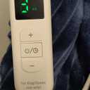 Heated Blanket - Queen Size Electric Blanket 84" x 90" Soft Flannel Heating Blanket with 10 Time Settings, 6 Heat Settings, Machine Washable with Over-Heat Protection (Navy Blue)