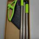 Soft Bristles Green Angle Broom Long Handle Indoor Broom for Hardwood Floor Sweeping Floor Cleaning Broom