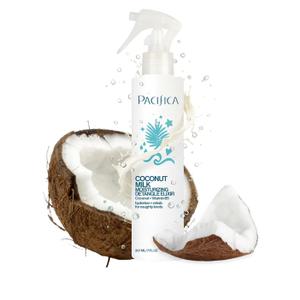 Pacifica Coconut Milk Hair Detangler Spray – Leave-In Conditioning Elixir for Tangle-Free Hair – Instantly Detangles Knots, Adds Shine & Moisture, Prevents Breakage & Frizz – Vegan & Cruelty-Free