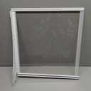 Upgraded DA97-20045A Refrigerator Glass Shelf Assembly Compatible with Samsung Fridge Shelf Replacement RF28R7201SR RF28R7201SG RF28R7201DT RF28R7351SR RF28R7351SG RF28R7551SR Tempered Glass Right