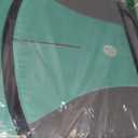 3 Ring Binder, 3 Inch O-Ring Zipper Binder with Shoulder Strap, Expanding Files and Multiple Pockets, Green