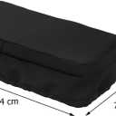 KOMBIUDA Memory Foam Knee Walker Pad Cover with Adjustable Straps Non-Slip Knee Scooter Cushion for Pain Relief and Extended Comfort Support