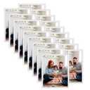 Giftgarden 8x10 Picture Frame Set of 18, Lightweight 8 by 10 Frames Bulk for Gallery Wall Photo Hanging and Tabletop Display, White