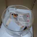 Le'raze Glass Cooking Pot with Lid - 1.6L(54oz) Heat Resistant Borosilicate Glass Cookware Stovetop Pot Set - Simmer Pot with Cover Safe for Soup, Milk, Baby Food Clear