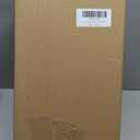 CADANI Iron Hanging Plant Holder Over The Rail Metal Fence Planters, Hanging Bucket Flower Pot Holder for Patio Balcony Outdoor Plants - Pack of 6 (Black)