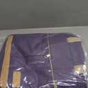 JOYHILL Lunch Bag for Woman, Leakproof Insulated Lunch Box with Shoulder Strap, Adult Reusable Lunch Cooler Tote Bags for Work Picnic Camping Beach (D-PURPLE)