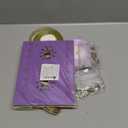 30 Pack Princess Sun Hanging Lanterns DIY Set Purple Golden Princess Square Round Paper Lanterns Purple Sun Party Decorations for Birthday Baby Shower Wedding Party Supplies Photo Props