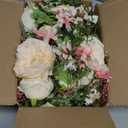 DearHouse 2Pack Artificial Peony Flower Garland - Silk Peony Garland with Pink and White Flowers for Wedding Party Table Decoration,6ft/Strand