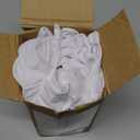 Biscaynebay Wrap Around Bed Skirts with Split Corners for King Beds 12" Drop, White Adjustable Elastic Dust Ruffles Easy Fit Wrinkle & Fade Resistant Silky Luxurious Fabric Machine Washable