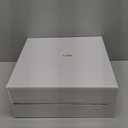 White Cake Stand, 10 Inch Cake Stands for Tea Party, Round Dessert Stand for 8 Inch Cake, Small Cake Plate Cupcake Stand for Dessert Table Display, Ruffle Trim