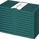 Cotton Clinic Cloth Dinner Napkins  Perfect Everyday Use Table Napkins  Soft Durable Washable  Ideal for Party Wedding Christmas Easter  Set of 12-17x17 inches Teal Napkins