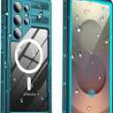 for Samsung Galaxy S25 Ultra Waterproof Case, [Fit for Magsafe] [IP68 Underwater] [12FT Military Shockproof], Built-in Screen & Lens Protector, Full Body Protection for S25 Ultra 6.9", Teal