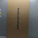 4 Tier Slim Bathroom Storage Cabinet, Narrow Organizer with Wheels and Toilet Paper Holder, Waterproof, No Assembly Required, Perfect for Small Spaces in Bathroom, Kitchen and Living Room (Cream White B)