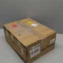 ZMISHIBO 52 Inch Ceiling Fan No Light, Flush Mount Low Profile, Modern Black Ceiling Fan Without Light, Remote Control & Quiet DC Motor, for Indoor&Outdoor, Bedroom, Living Room