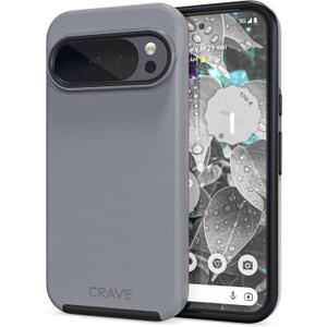 Crave for Google Pixel 10 Case and Pixel 10 Pro Case, Shockproof Protection Dual Layer (6.3 inch) - Slate