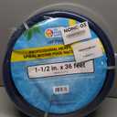 U.S. Pool Supply Pool Vacuum Hose - 1-1/2" x 36' Professional Heavy Duty Pool Hose for Inground, Spiral Wound with Kink-Free Swivel Cuff - Connect to Vacuum Heads, Skimmer, Cleaner, Filter Pump Inlet