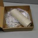 Small Lamp Shade, Beige Drum Lampshade 8.7''Top X 8.7'' Bottom X 7.9'' High, Replacement Lamp Shade Natural Linen Hand Crafted for Table Lamps Floor Lamps Chandelier Lamp, Easy Assembly Required