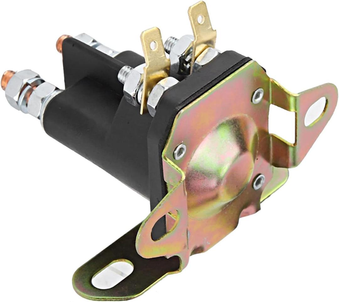 Starter Solenoid For Ride On Mower,Ride On Mower Universal 400Amp Car Solenoids 4 Post Pole,Universal 4 Post Starter Solenoid Fit for 1-513075 117-1197 513075 Gilson
