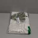 Festive Embroidered Christmas Pillow Covers 12x20 Set of 2, Farmhouse Rustic Decor for Sofa Living Room Xmas Holiday (Green Tree, 12"x20"(Pack of 2))