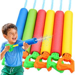 Water Guns for Kids, Outdoor Water Toys, Squirt Blaster Guns Pool Toys for Kids Ages 4-8, 8-12, Backyard Swimming Beach Garden Fighting Game Party Activities for Girls Boys Teen