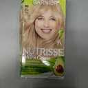 Garnier Nutrisse Ultra Crme Hair Color, Permanent Hair Dye with 100% Gray Coverage, Vegan & Cruelty-Free, 90 Light Natural Blonde (Macadamia), 2 Count
