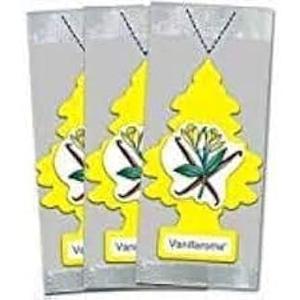 LITTLE TREES Car Air Freshener | Hanging Paper Tree for Home or Car | Vanillaroma | 3 Pack LITTLE TREES Car Air Freshener | Hanging Paper Tree for Home or Car | Vanillaroma | 3 Pack