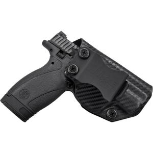 IWB Full Cover Classic - Inside The Waistband Holster - fits S&W Bodyguard 2.0 (Right, Carbon Fiber)