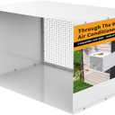 LBG Products Through The Wall Air Conditioner Sleeve, 26 Inch Air Conditioner Wall Sleeve with Ventilation & Drain Hole Design, Thickened AC Wall Sleeve Covers, Compatible with Most TTW AC Units