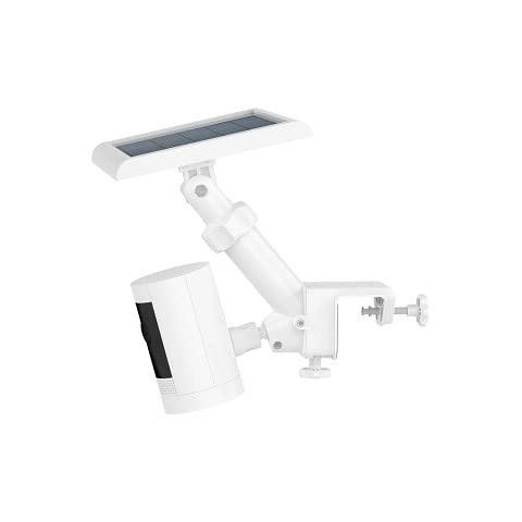 Ring Gutter Mount for Cameras and Solar Panels - White