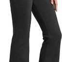 Willit Women's Yoga Dress Pants Bootcut Stretch Work Slacks Office Pants 4 Pockets 28"/29"/30"/31"/33", Size L