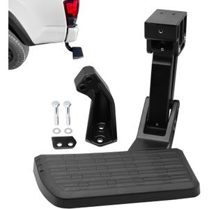 Rear Bed Step Retractable Bed Step Bumper Step for Toyota Tacoma 2012 2013 2014 2015 2016 2017 2018 2019 2020 2021 2022 2023 Truck Bed Steps Replace PT392-35100