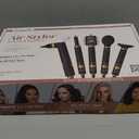 SUPGALIY Air Styler 5 in 1, Hair Dryer Brush & MultiStyler with 110,000 RPM HighSpeed Powerful Motor, AutoWrap Curler, Cushion Massager, Oval Brush, Diffuser, Nozzle Attachment