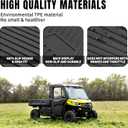 Front Floor Mats for Can-Am Defender/MAX HD5 HD8 HD10 2016-2025