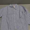 Gymboree Boys' and Toddler Long Sleeve Button Up Shirt (10, Dusty Robin)