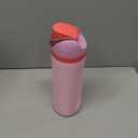 Owala FreeSip Insulated Stainless Steel Water Bottle with Straw for Sports and Travel, BPA-Free Sports Water Bottle, 24 oz, Pink, Angel Food Cake