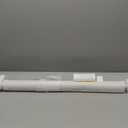 Cideny Retractable Baby Gate for Stairs, 55" Wide Mesh Dog Gate Indoor, 34'' Tall Child Gate for Doorways, Hallways, Deck, Indoor Outdoor Pet Baby Safety Essentials for Home, White