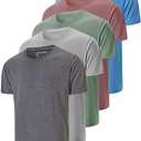 3 Pack Men's Dry Fit T Shirts Athletic Running Gym Workout Short Sleeve Tee Shirts for Men XL